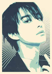 NCT JUNGWOO (VECTOR PORTRAIT POSTER)